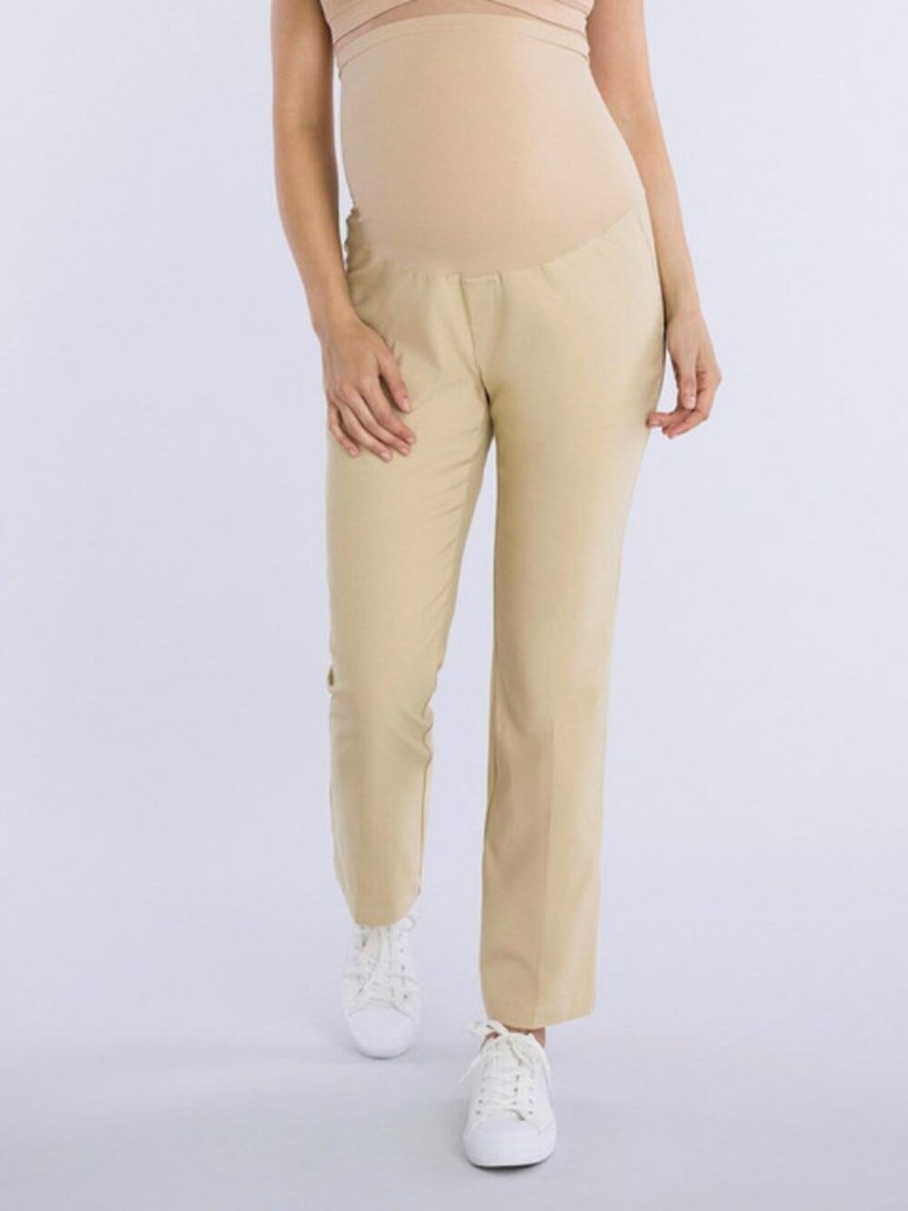 Motherhood Maternity Mia Secret Fit Over the Belly Slim Straight Leg Pant